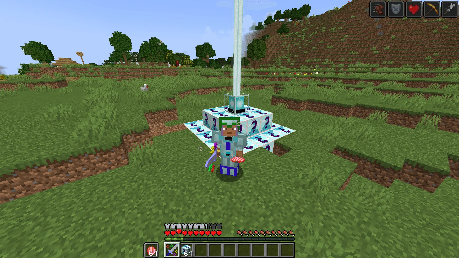 Ruby Lucky Block, Моды, Minecraft