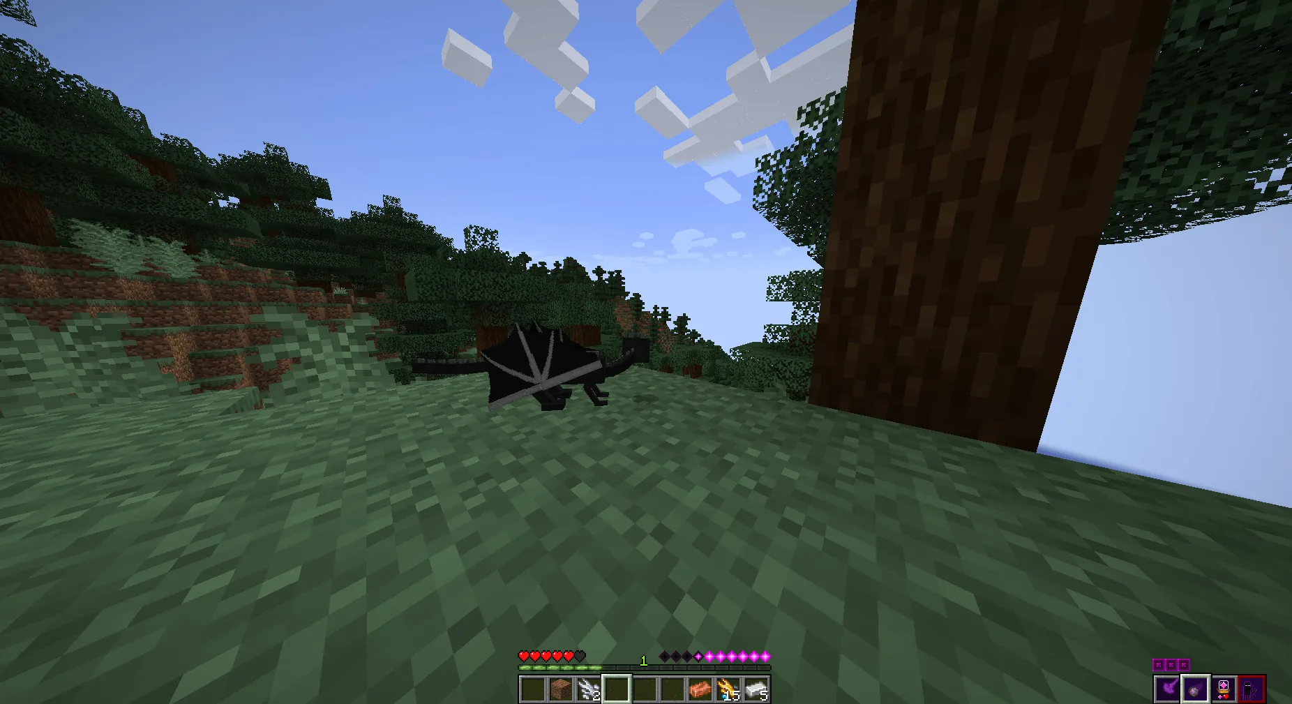 Play as Ender Dragon - Dragon Survival Addon — скриншот 6 (Моды, Minecraft)