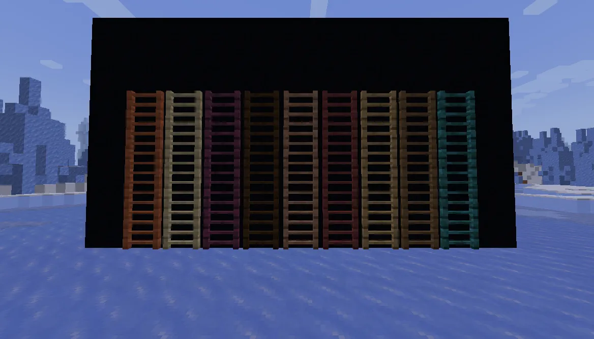 Pretty Ladders (Fabric) — скриншот 4 (Моды, Minecraft)