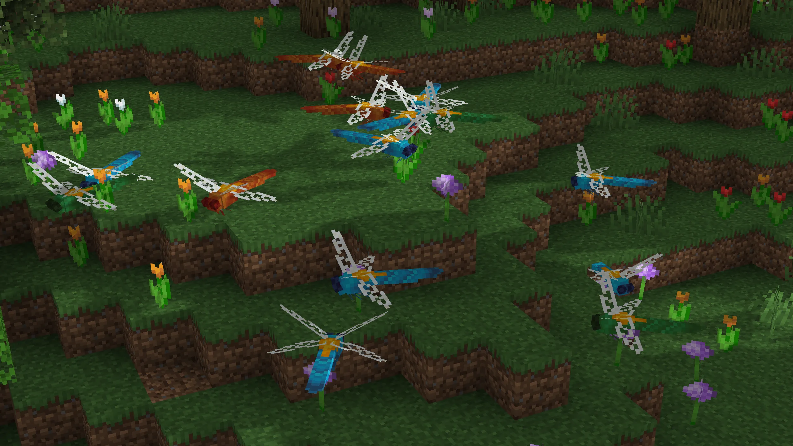 Dragonflies, Текстуры, Minecraft