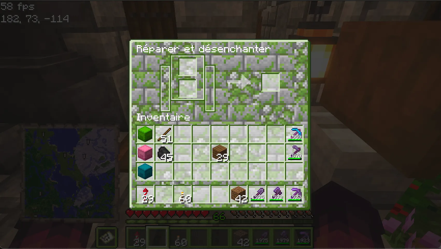 Mossy GUI, Текстуры, Minecraft