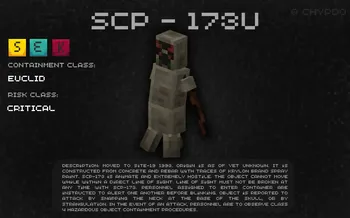 SCP: Anomalies, Моды, Minecraft