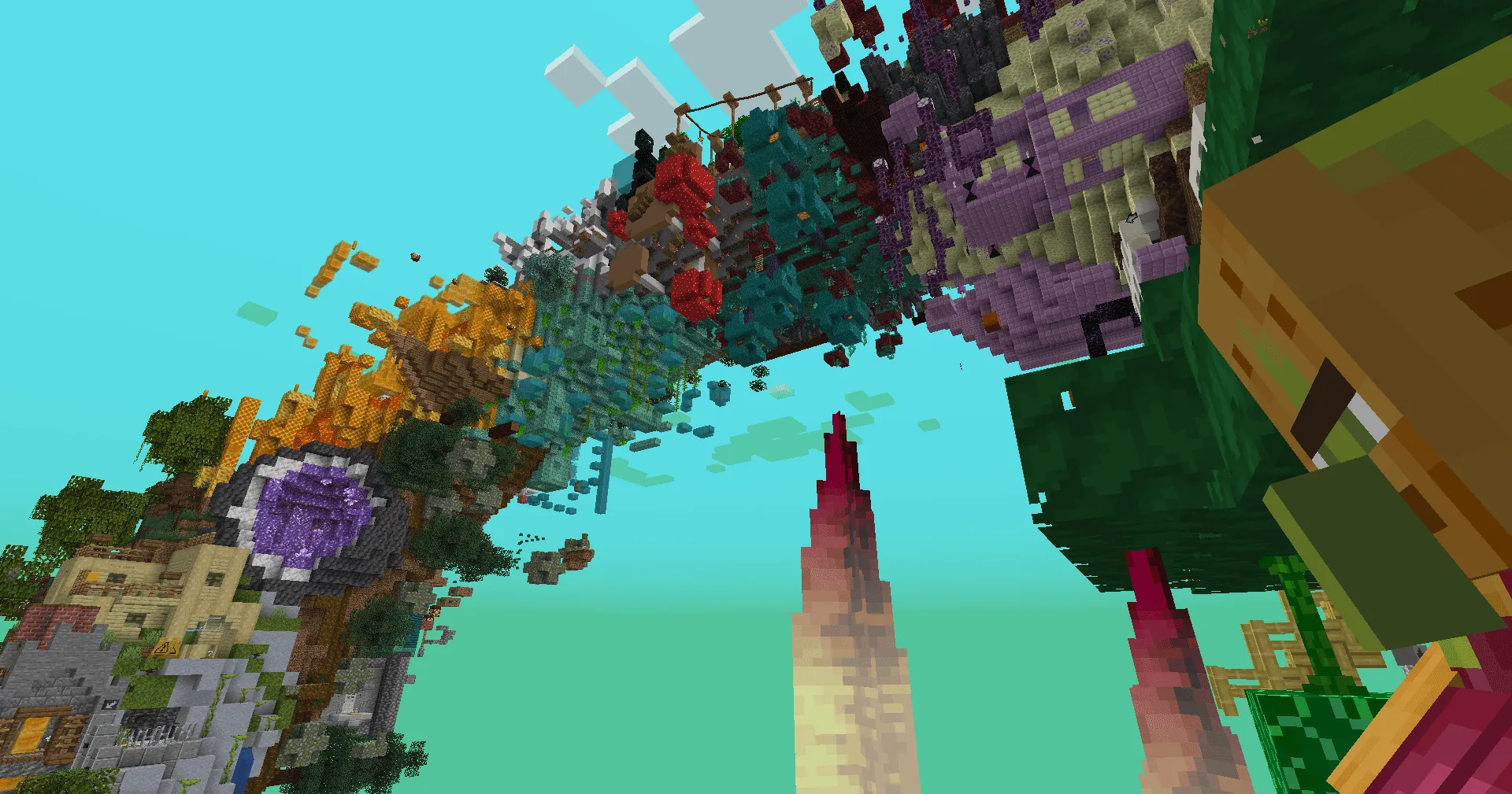 Block by Block, Карты, Minecraft