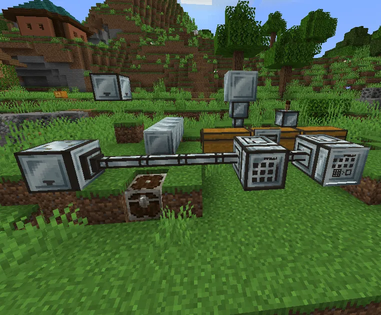 Tom's Simple Storage (Silver Skin) — скриншот 1 (Текстуры, Minecraft)