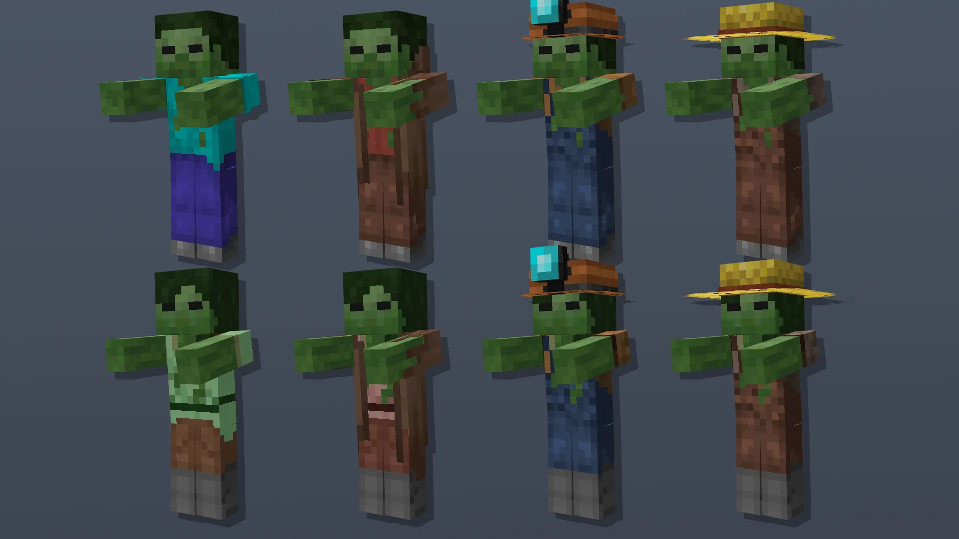 Max's Better Mobs, Текстуры, Minecraft