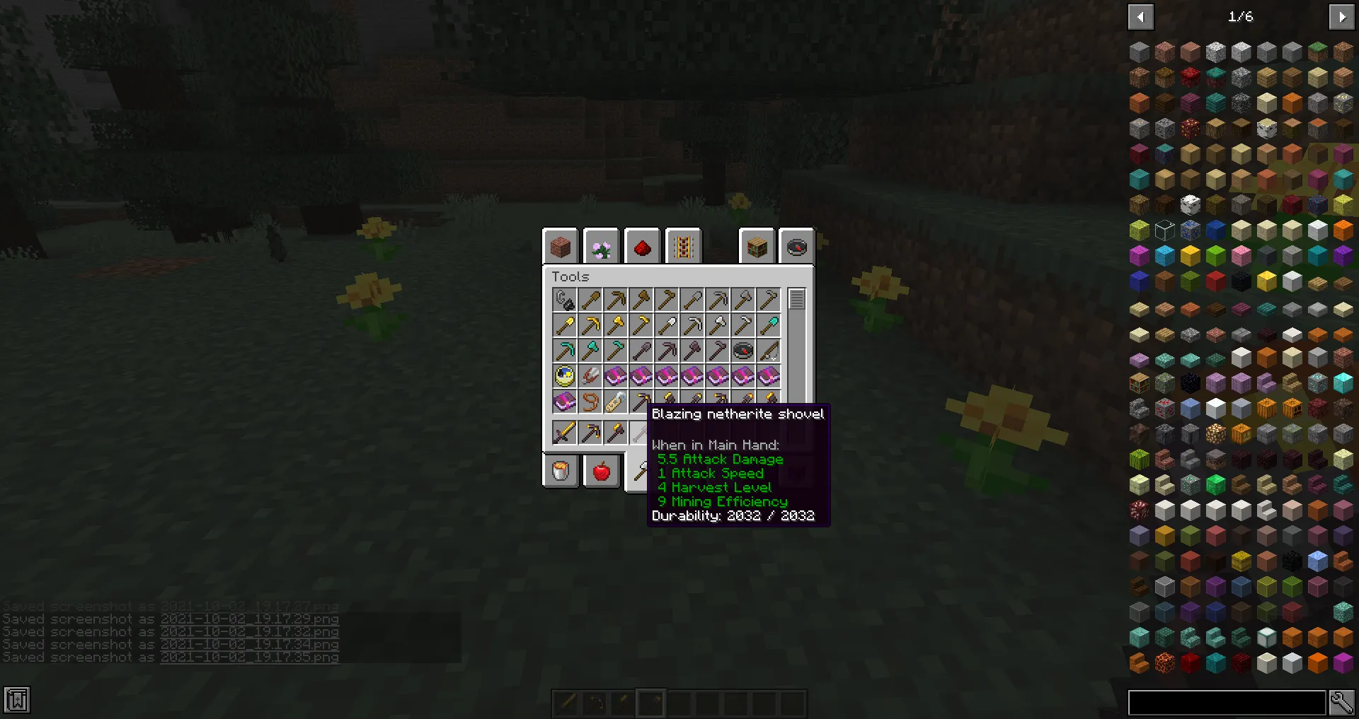 Blazing Netherite Tools, Моды, Minecraft