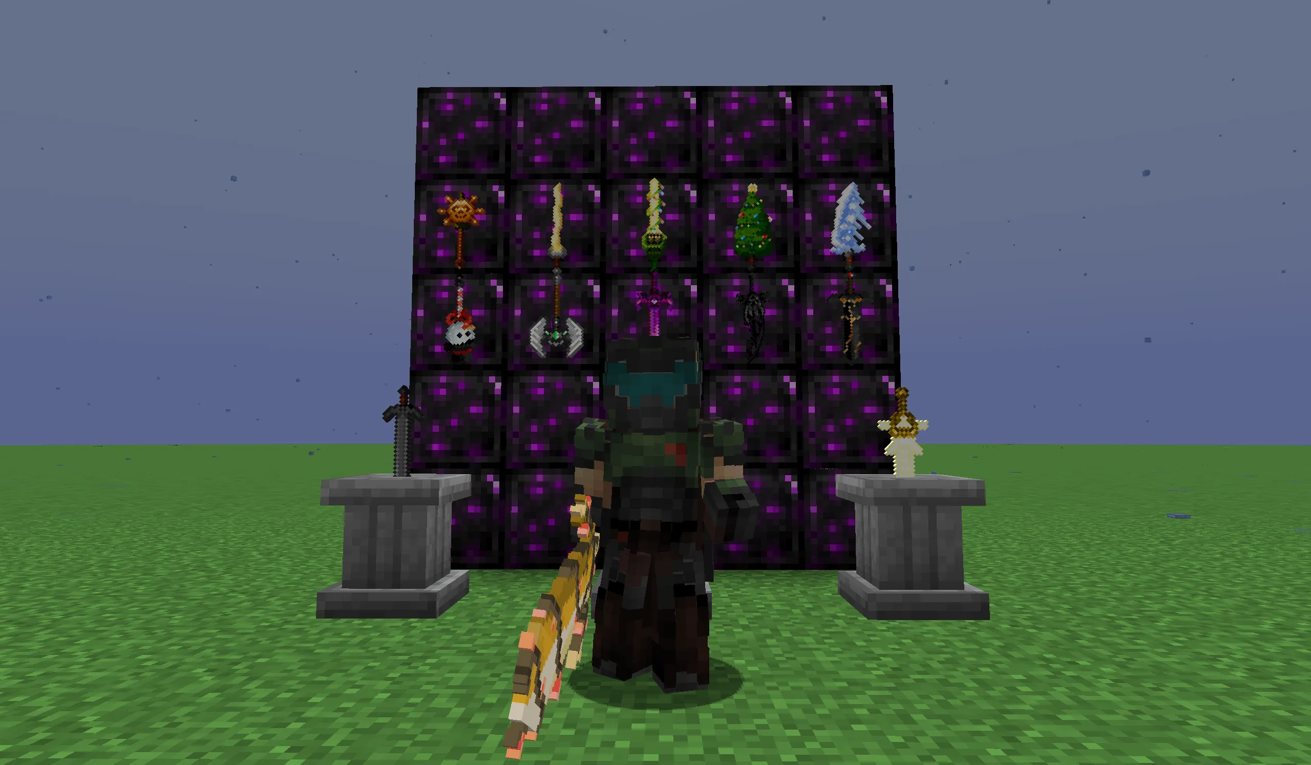 Wither's Weapons Epic Fight Compatible, Дата-паки, Minecraft