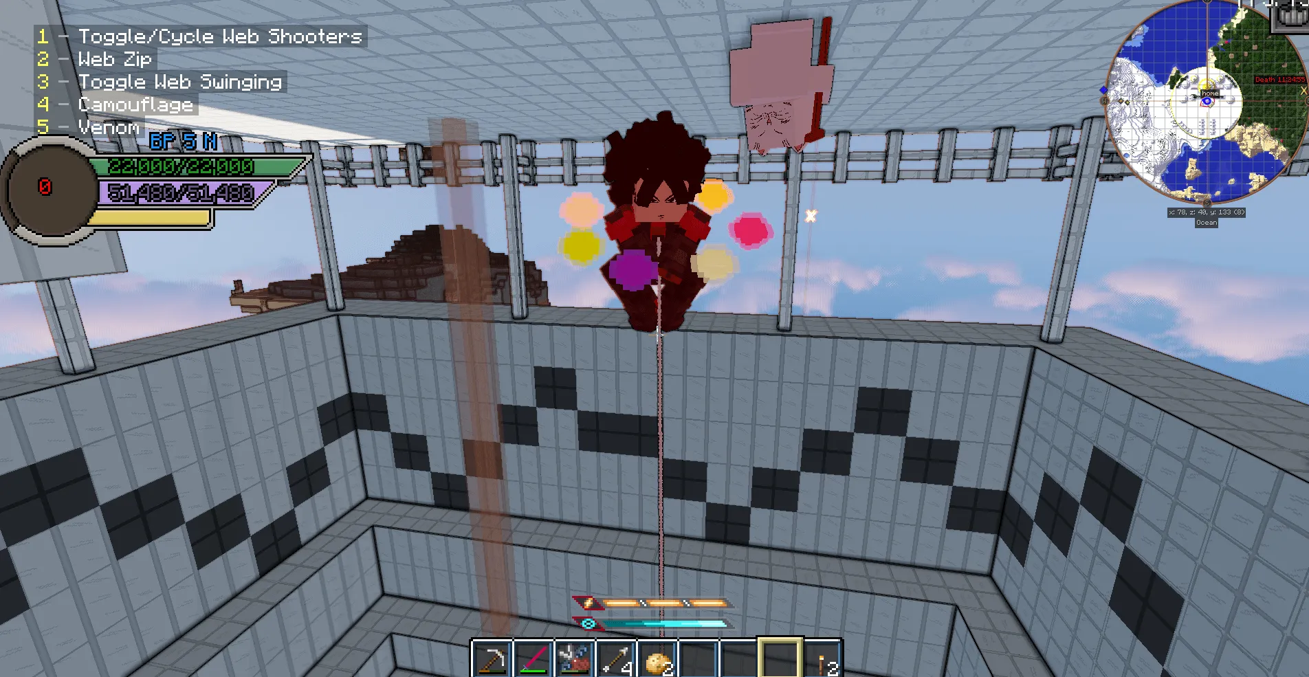 dbc + fisk hide body, Моды, Minecraft