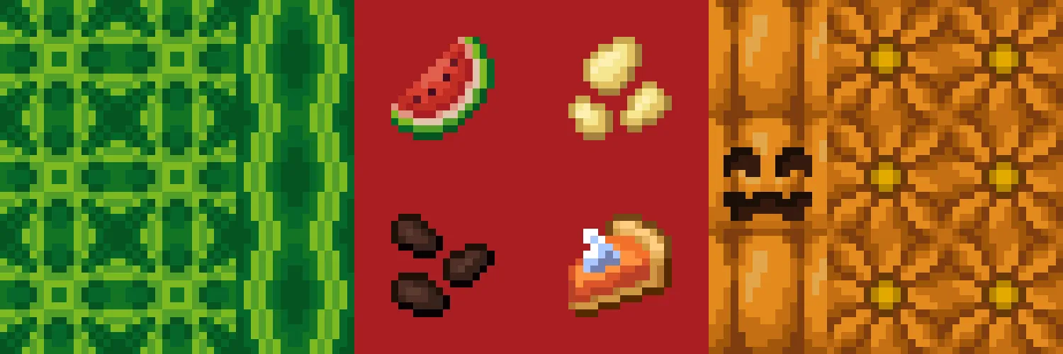 Kai Fixes Melons & Pumpkins — скриншот 1 (Текстуры, Minecraft)