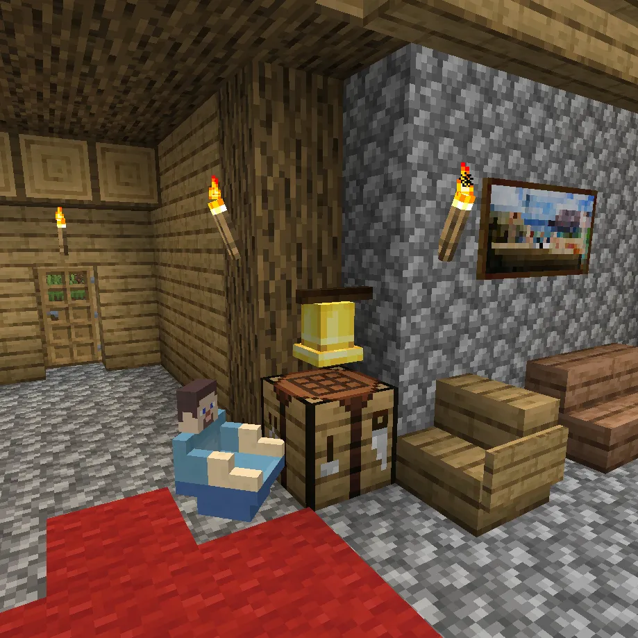 Steve Chair — скриншот 3 (Моды, Minecraft)
