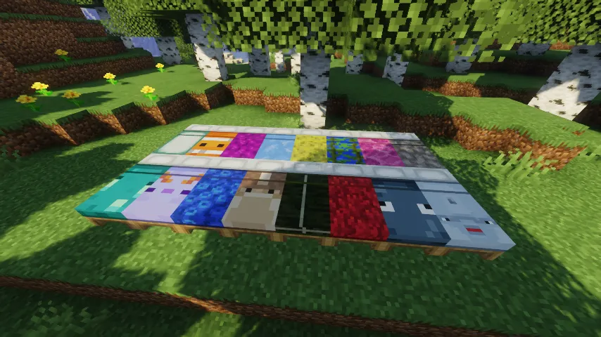 Ocean beds+ — скриншот 1 (Текстуры, Minecraft)