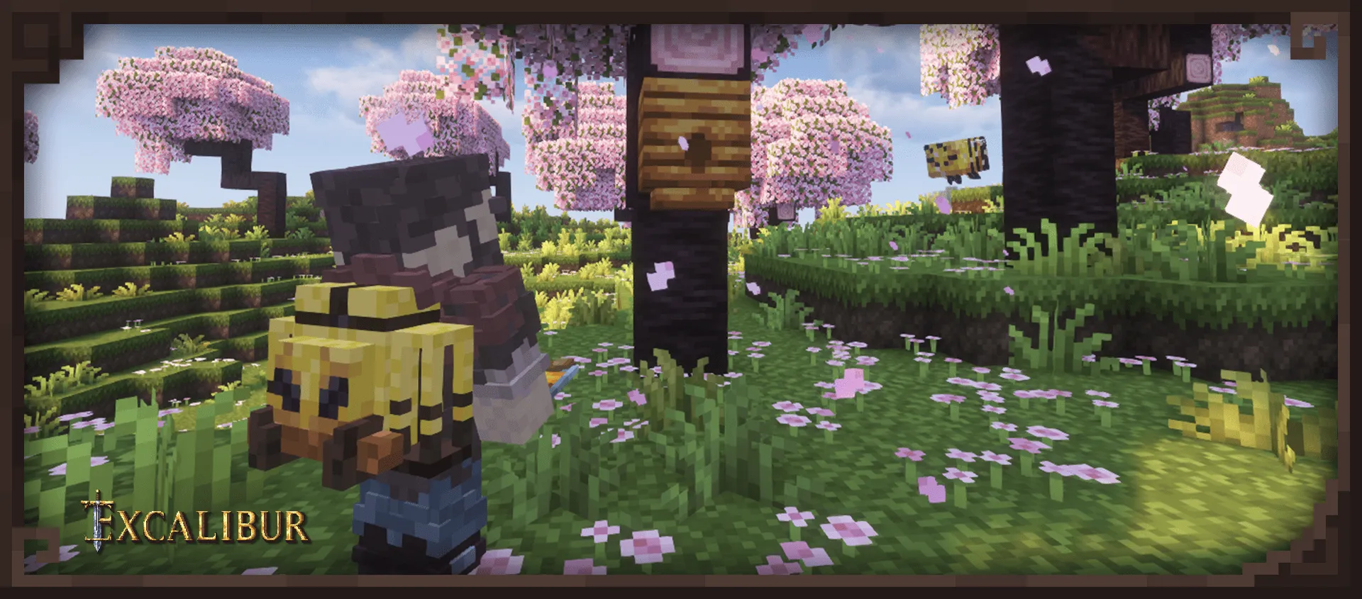 Excalibur | Traveler's Backpack Support — скриншот 6 (Текстуры, Minecraft)