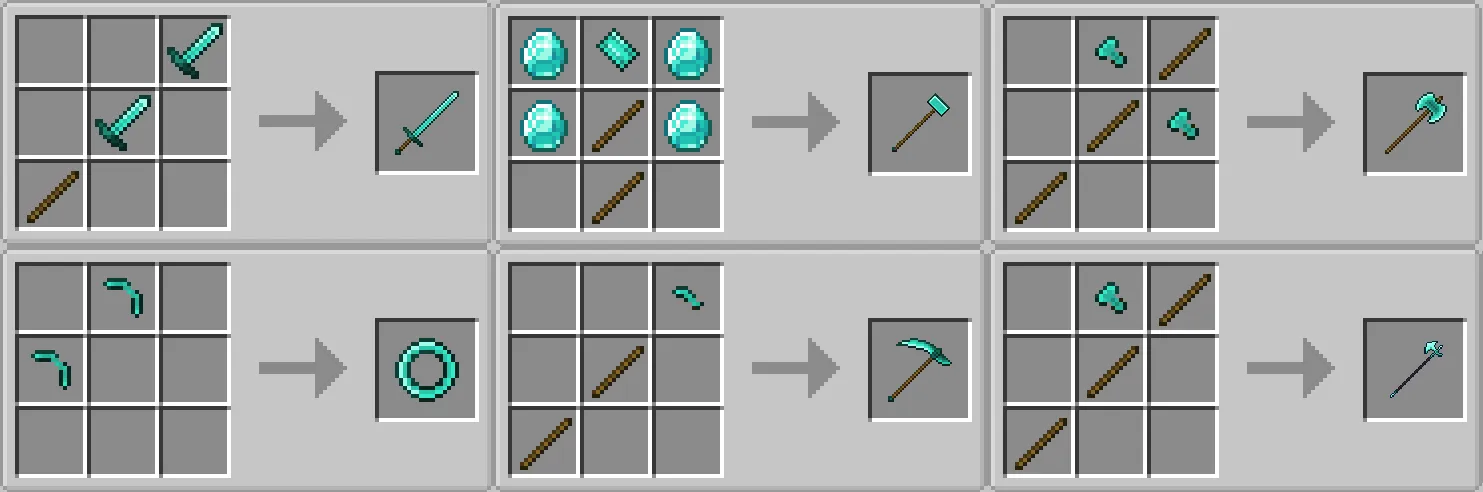 Create Weaponry x Simply Swords compability, Дата-паки, Minecraft