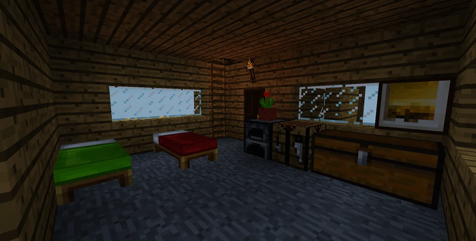 LOCKED In THE SKY!, Карты, Minecraft