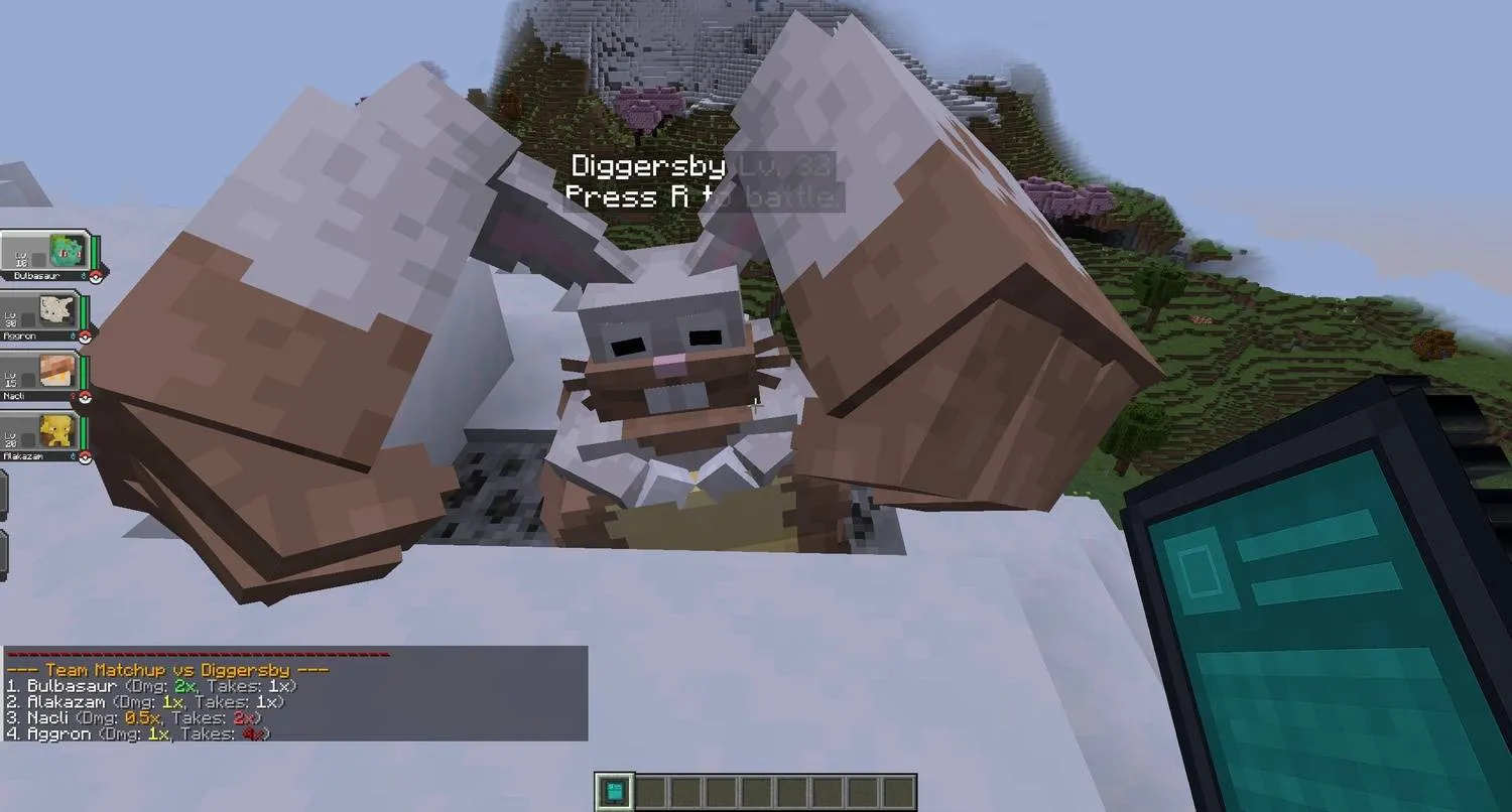 CobbleTypes Master, Моды, Minecraft