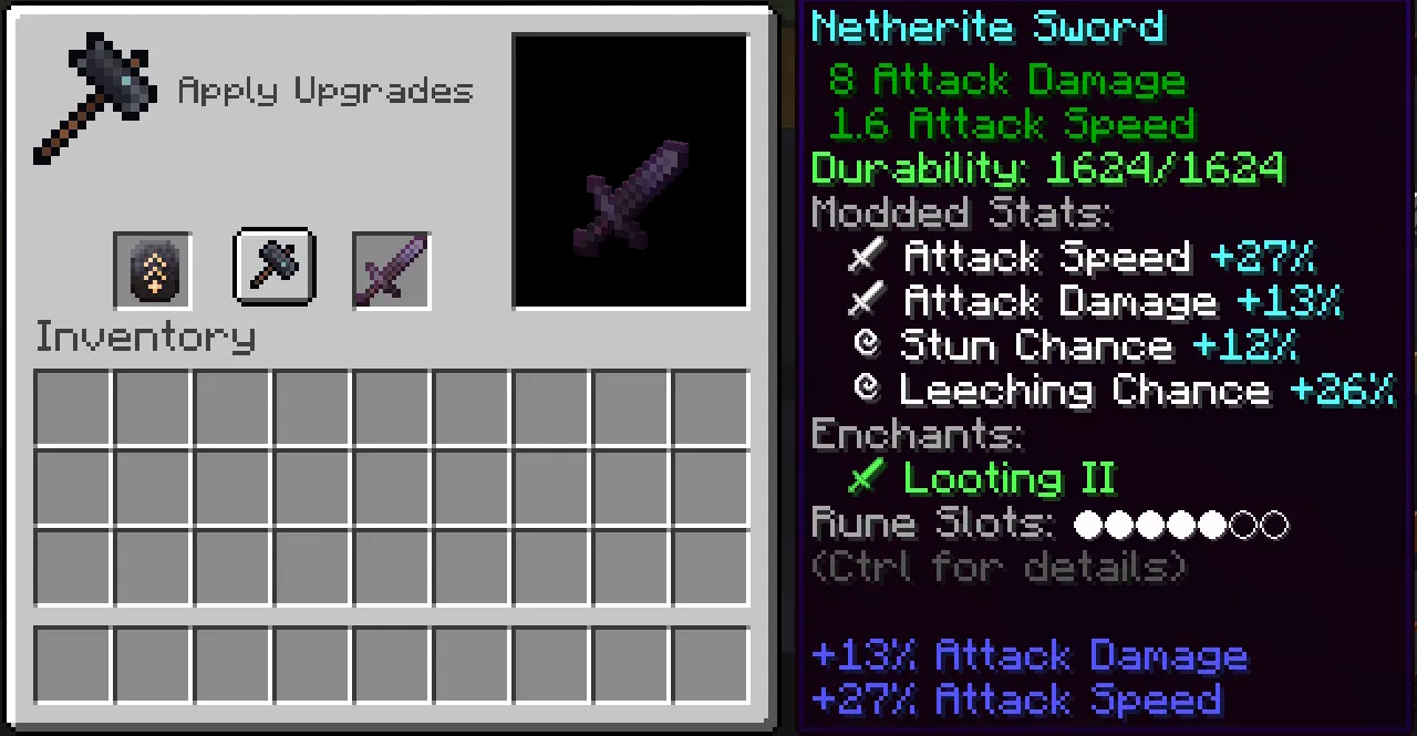 RUNIC: Enchants, Моды, Minecraft