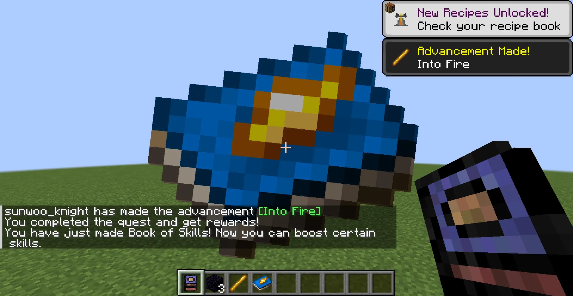 GR's RPG quest, Моды, Minecraft