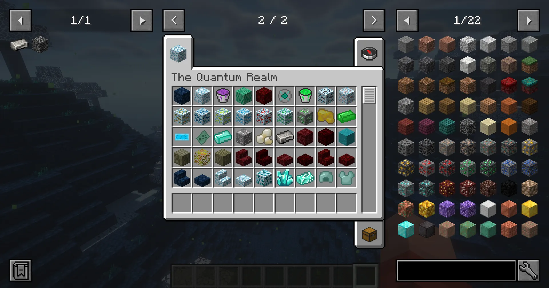 The Quantum Realm, Моды, Minecraft