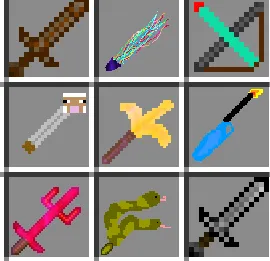 immersive wapons, Моды, Minecraft