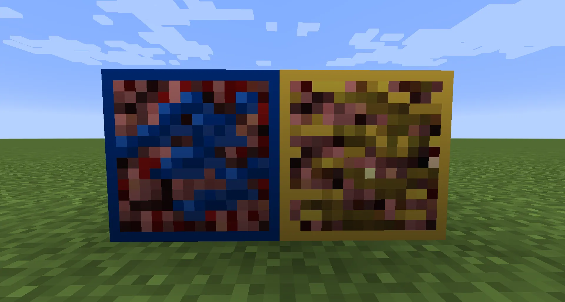 Ore Grids, Текстуры, Minecraft