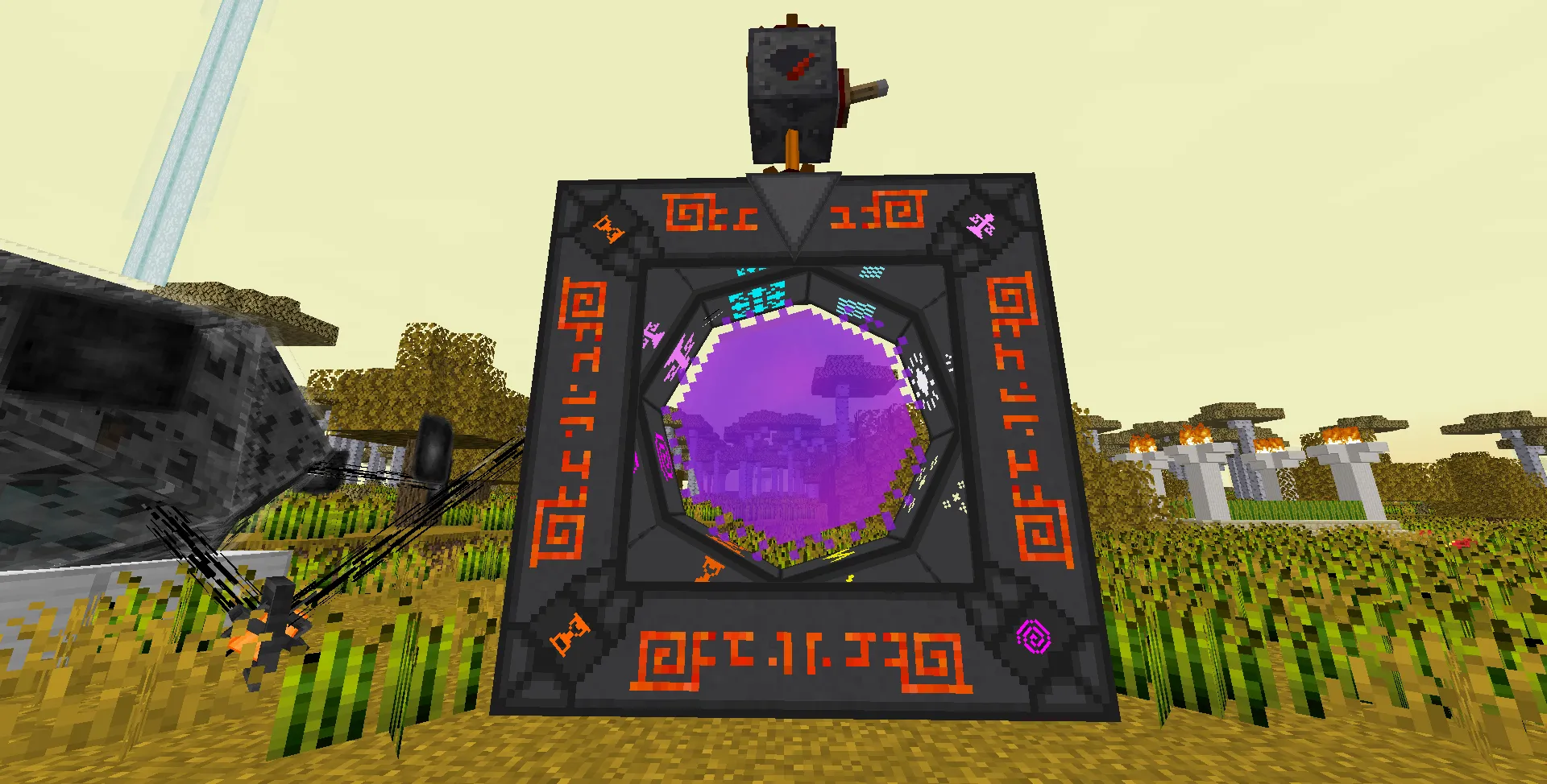 Journey Through The Abyss — скриншот 1 (Модпаки, Minecraft)