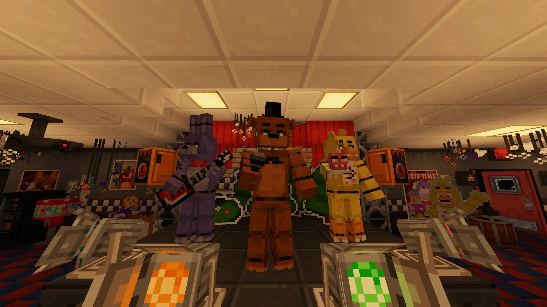 ALL FNaF MODS  — скриншот 3 (Модпаки, Minecraft)