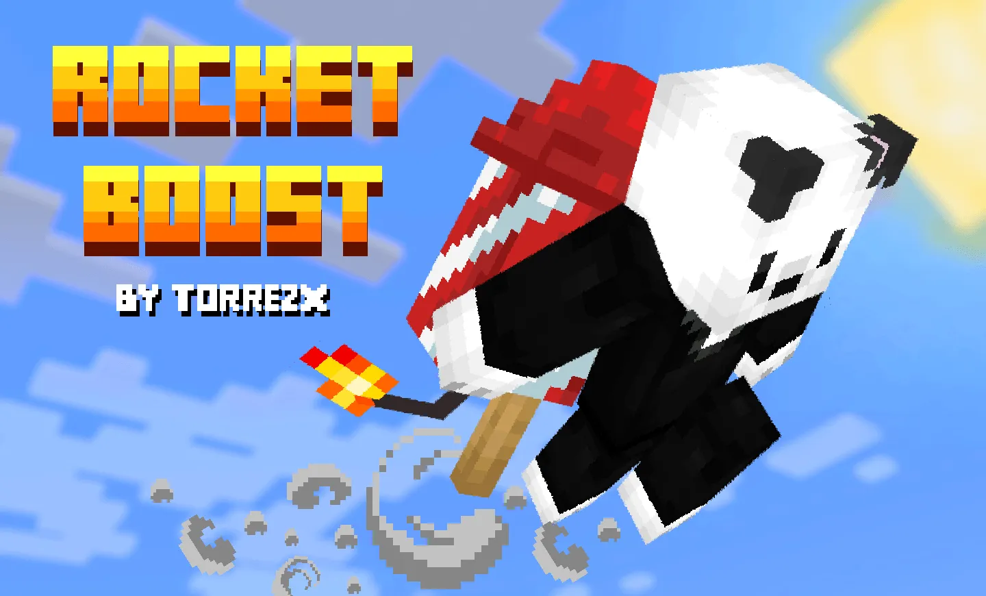 Torrezx-Rocket boost — скриншот 1 (Текстуры, Minecraft)