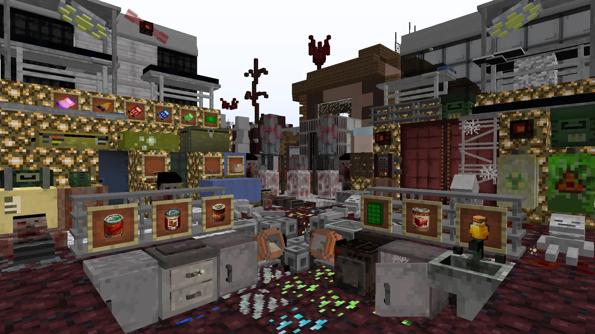 Scape and Run: Dimension, Моды, Minecraft