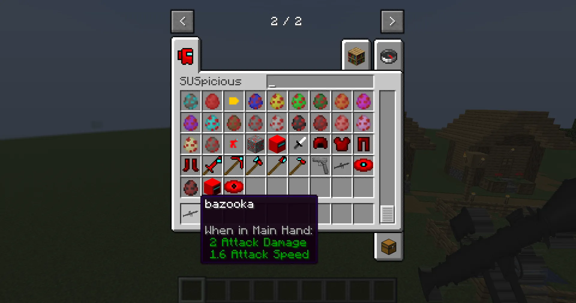 SUSpicious, Моды, Minecraft