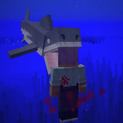 Animal Garden - Bull Shark — скриншот 1 (Моды, Minecraft)