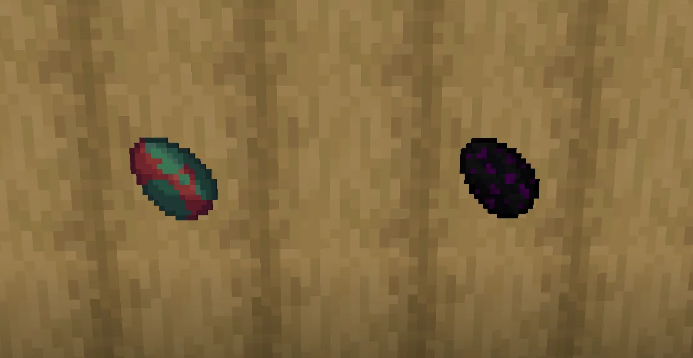 Sniffer Dragon Eggs, Текстуры, Minecraft