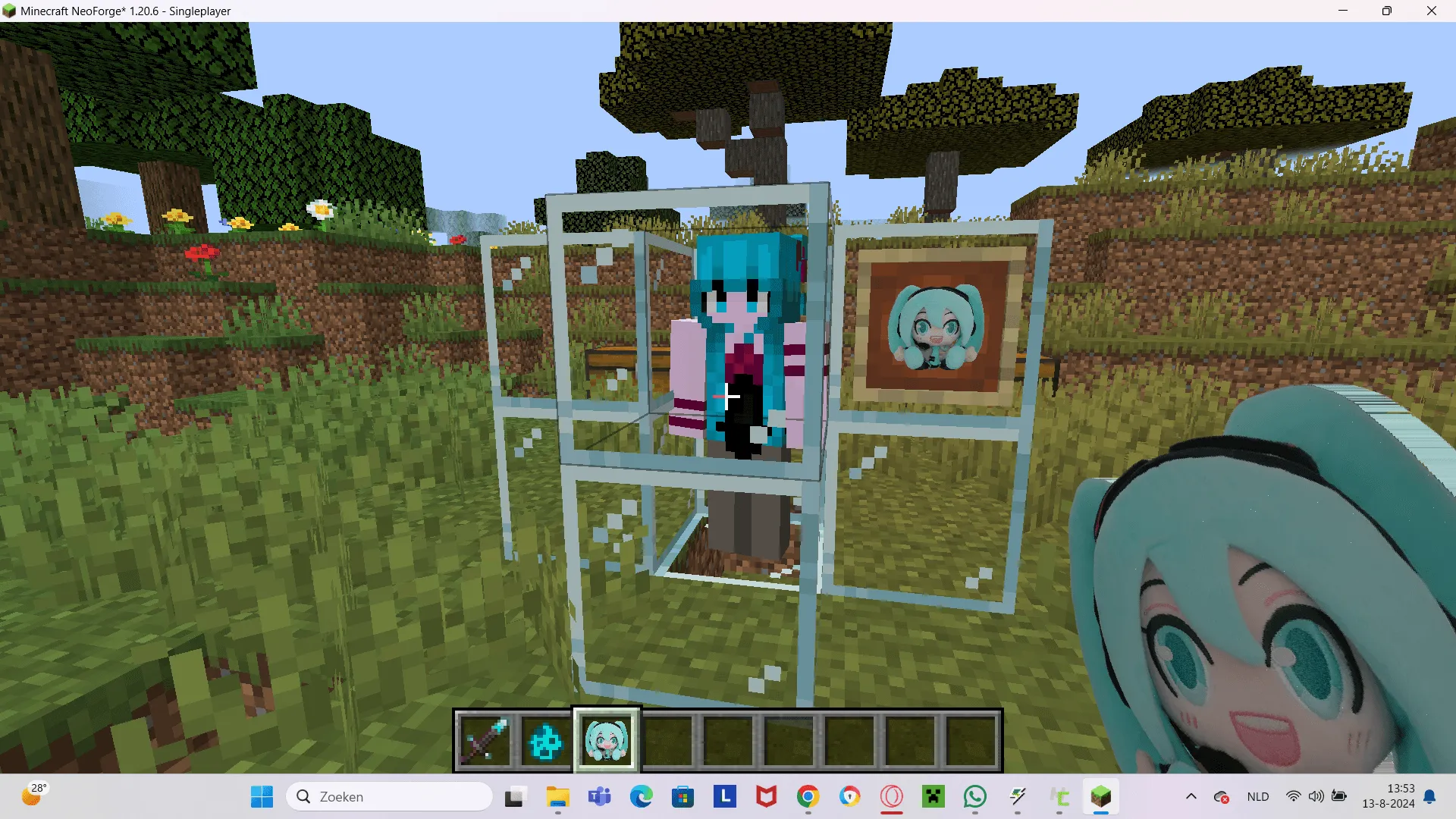 the weapons and custom mobs canceled and about to be remade, Моды, Minecraft