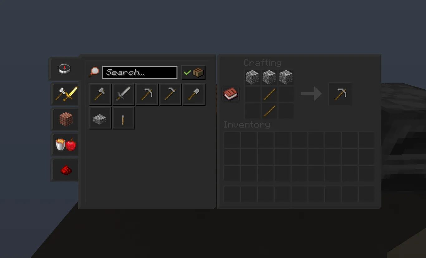 BASIC dark GUI — скриншот 6 (Текстуры, Minecraft)