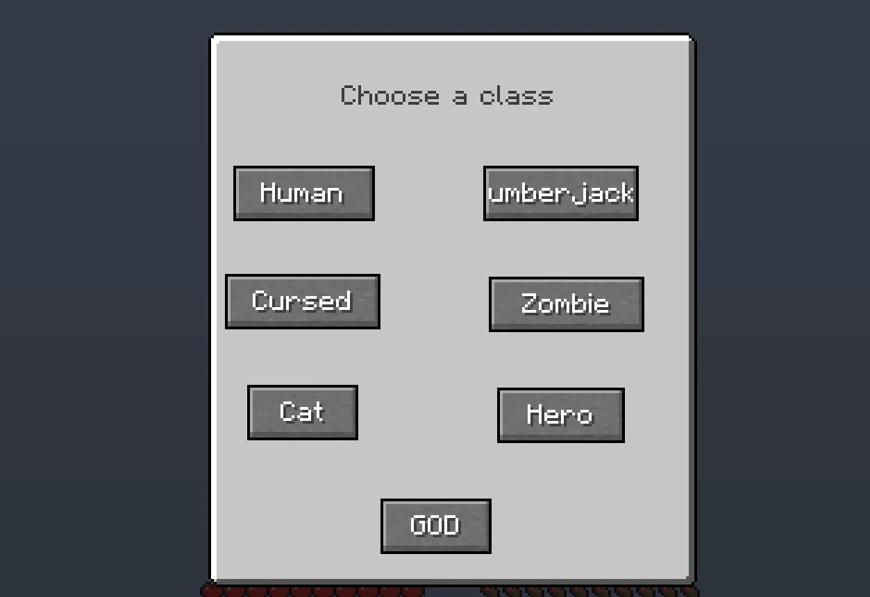 CoolGuy42443's Classes — скриншот 1 (Моды, Minecraft)