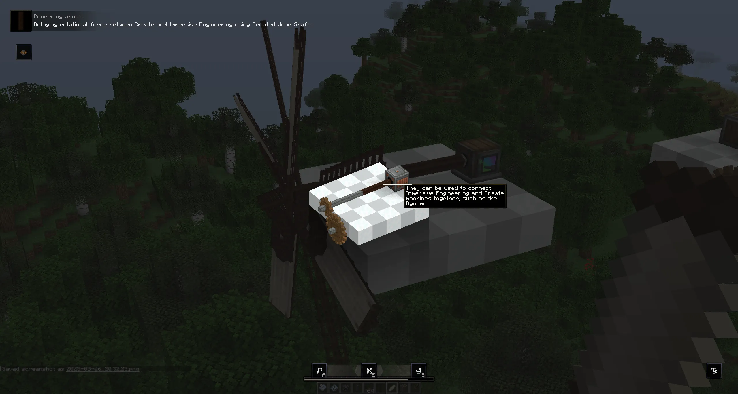 Create Immersive Unnecessary Shaft, Моды, Minecraft