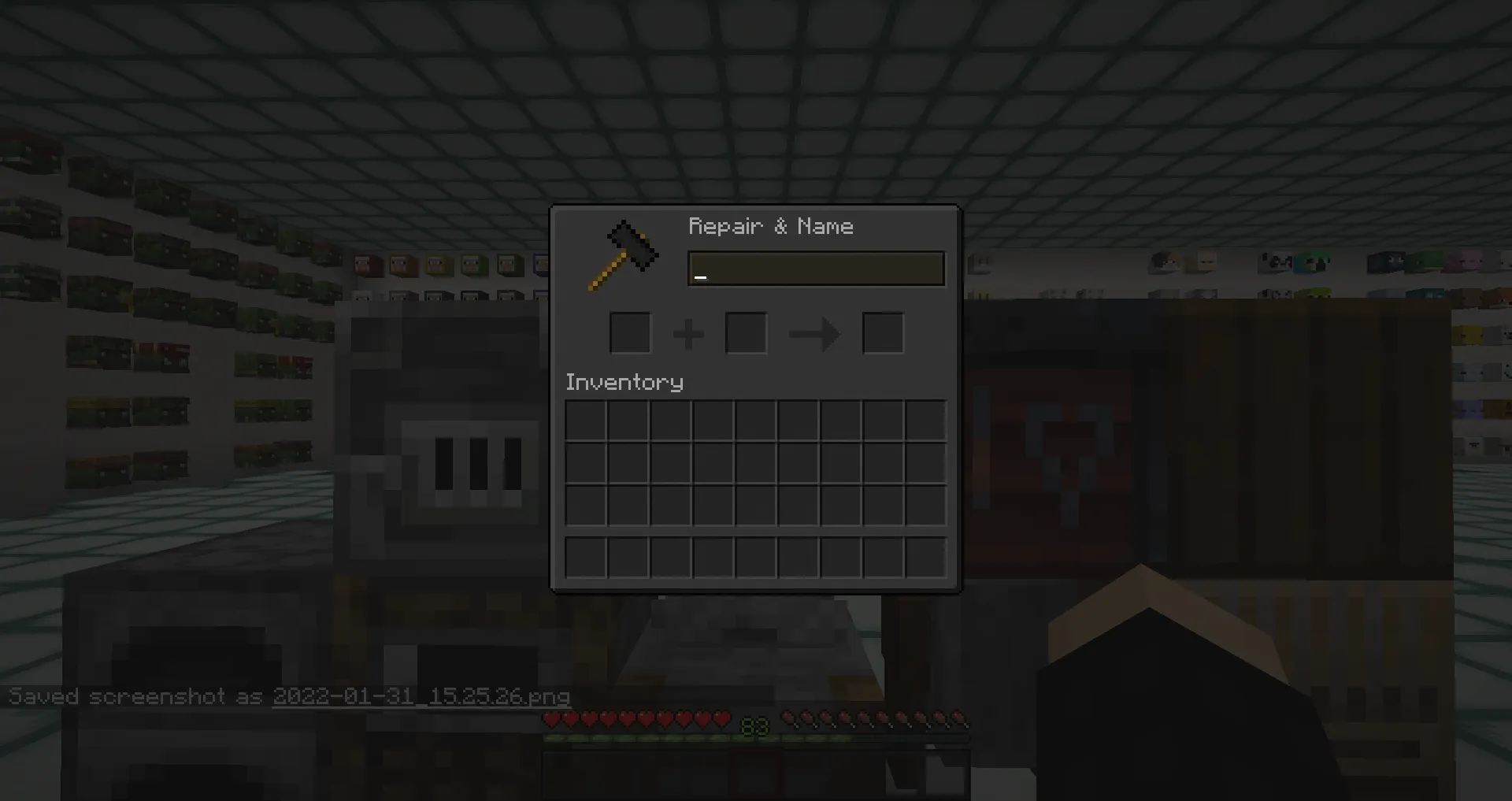 MLDEG Black GUI — скриншот 3 (Текстуры, Minecraft)