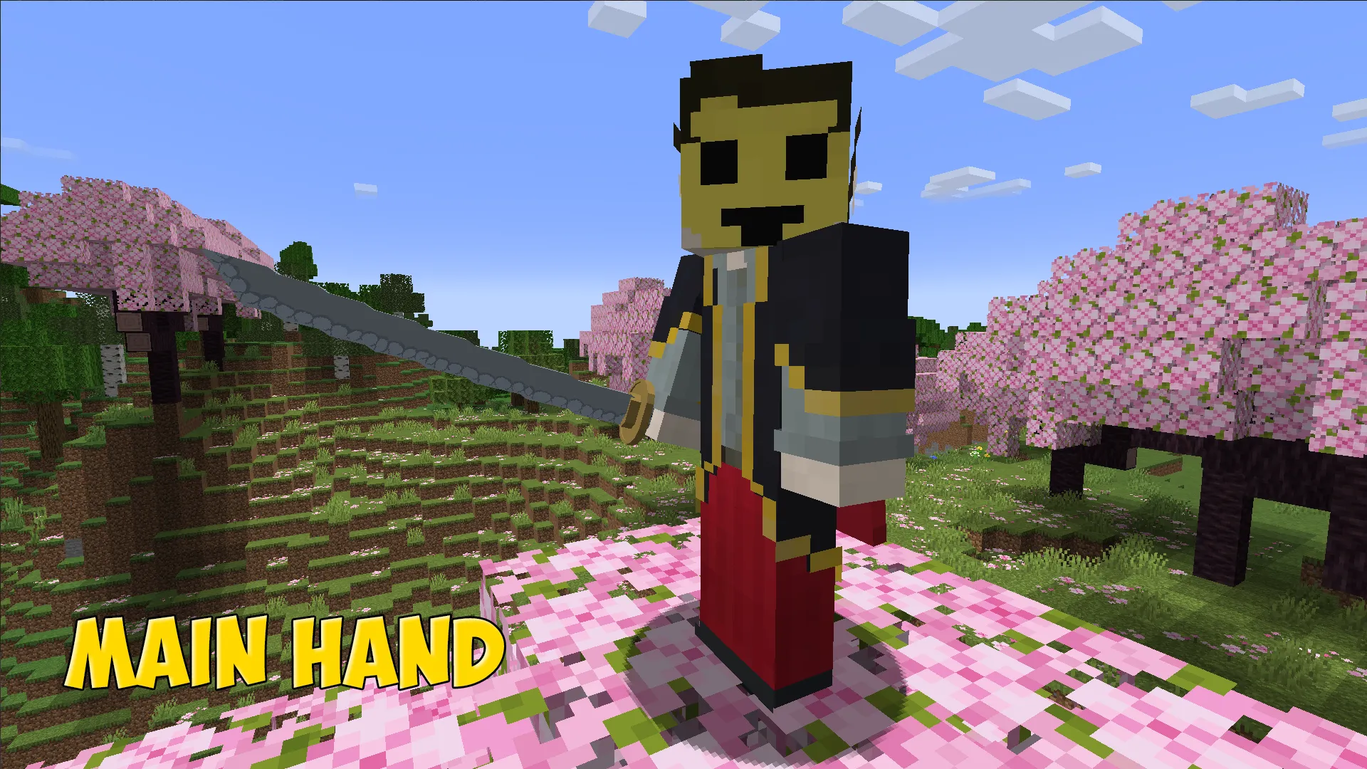 Vergil yamato from anime Devil may cry — скриншот 3 (Текстуры, Minecraft)