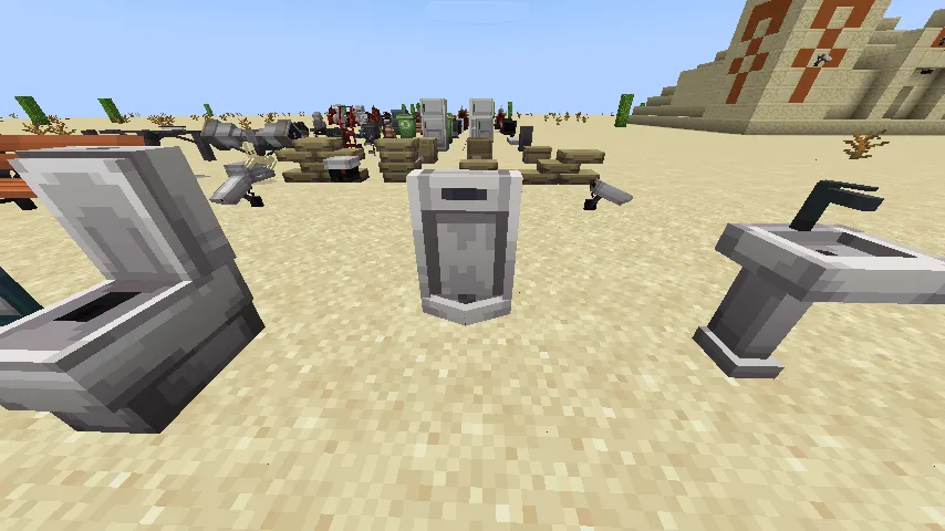 Doomsday Decoration Material Repainting — скриншот 6 (Текстуры, Minecraft)