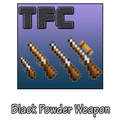 TFC Black Powder Weapons, Моды, Minecraft