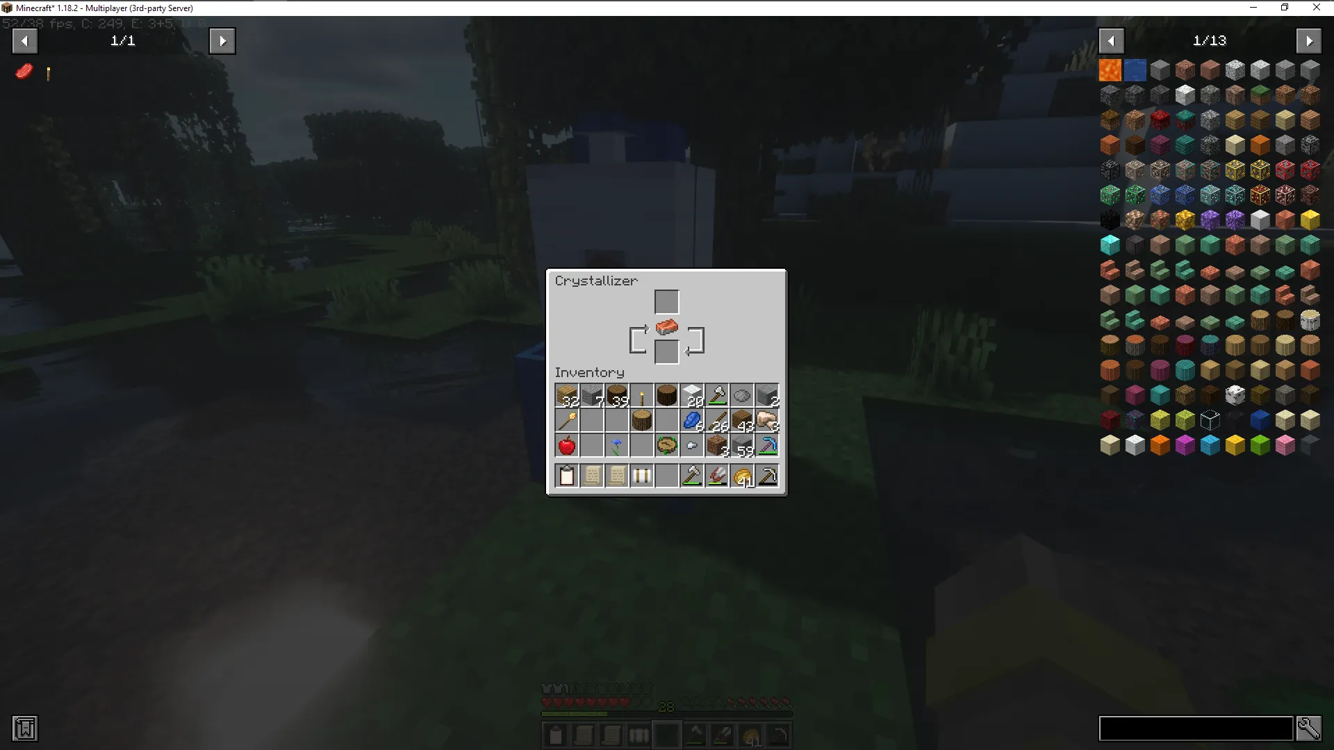 Crystallizer — скриншот 2 (Моды, Minecraft)