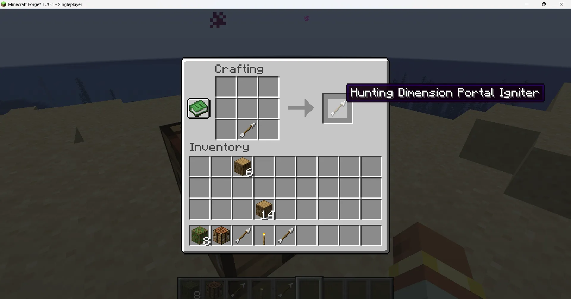 Hunting Dimension Reforged [Overworld] — скриншот 1 (Моды, Minecraft)