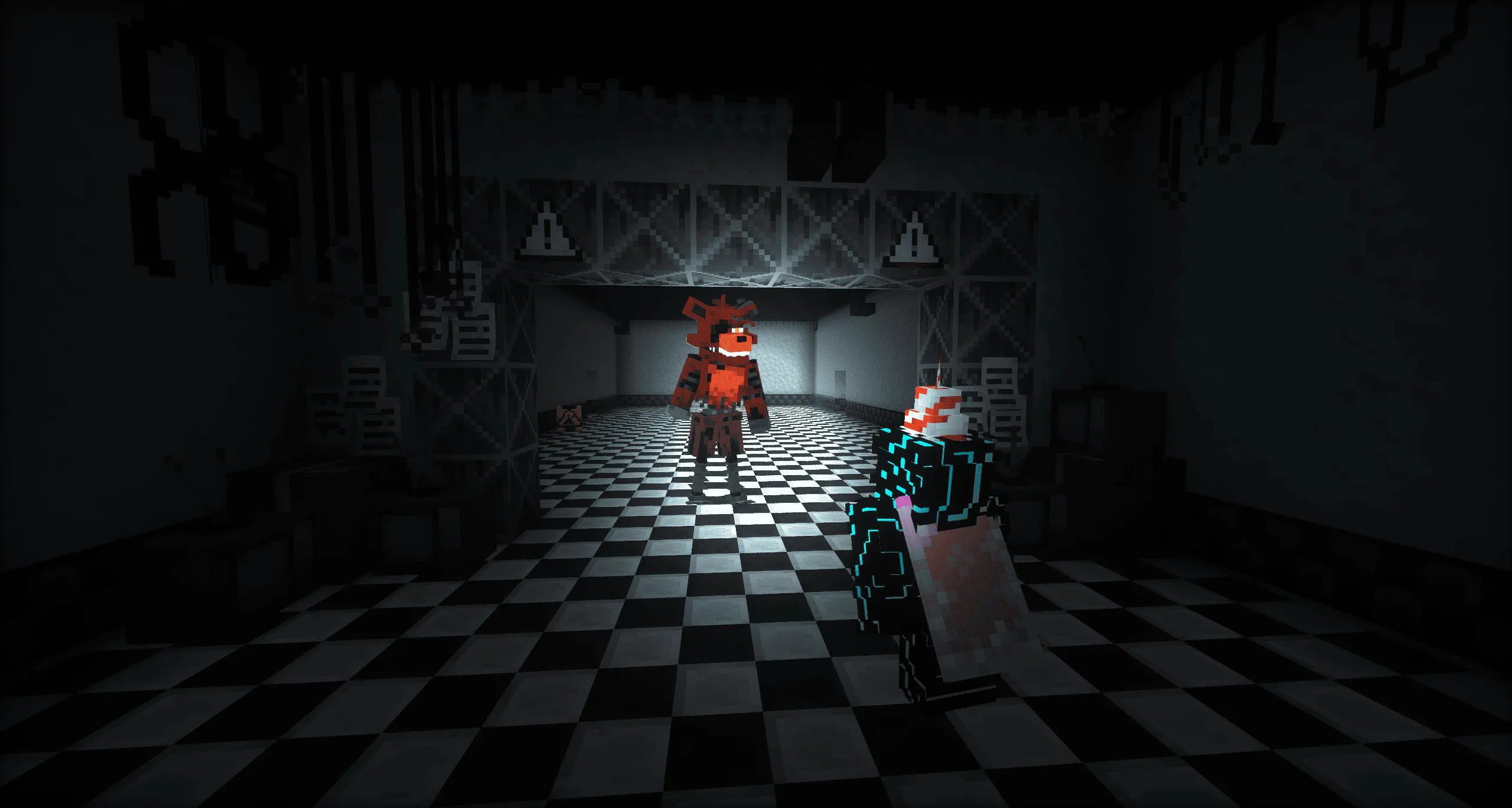 FNAF ADVENTURE - Pikayorld — скриншот 11 (Модпаки, Minecraft)