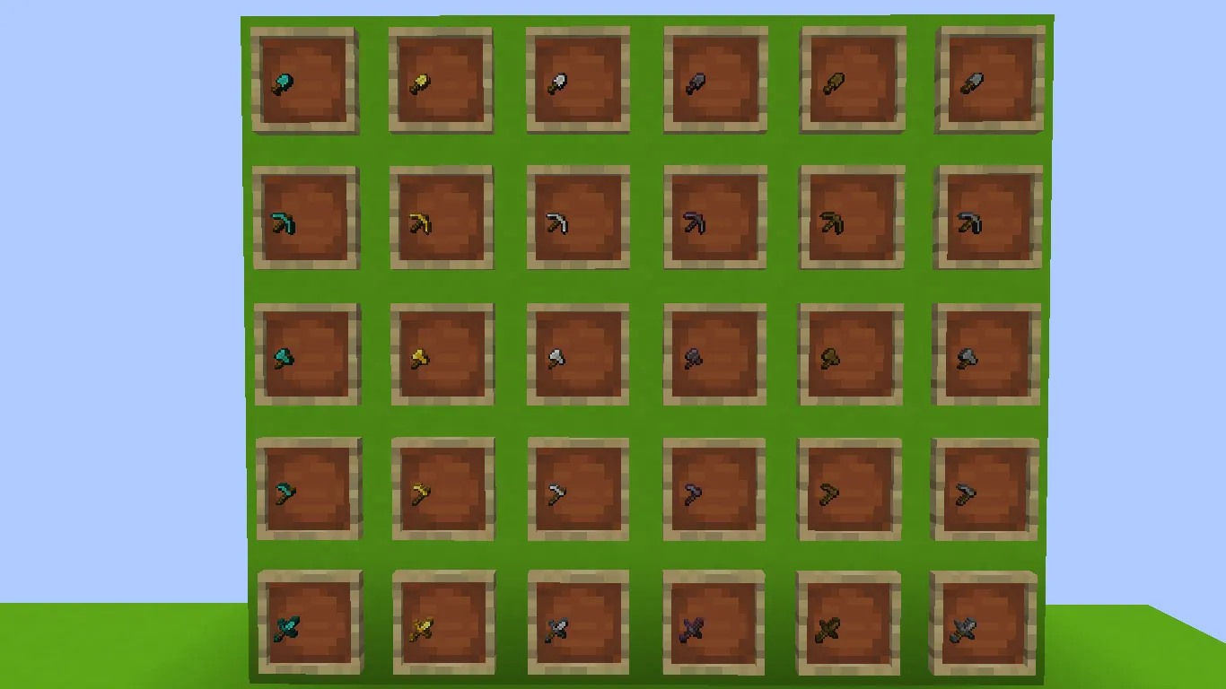 Tiny swords and tools — скриншот 3 (Текстуры, Minecraft)