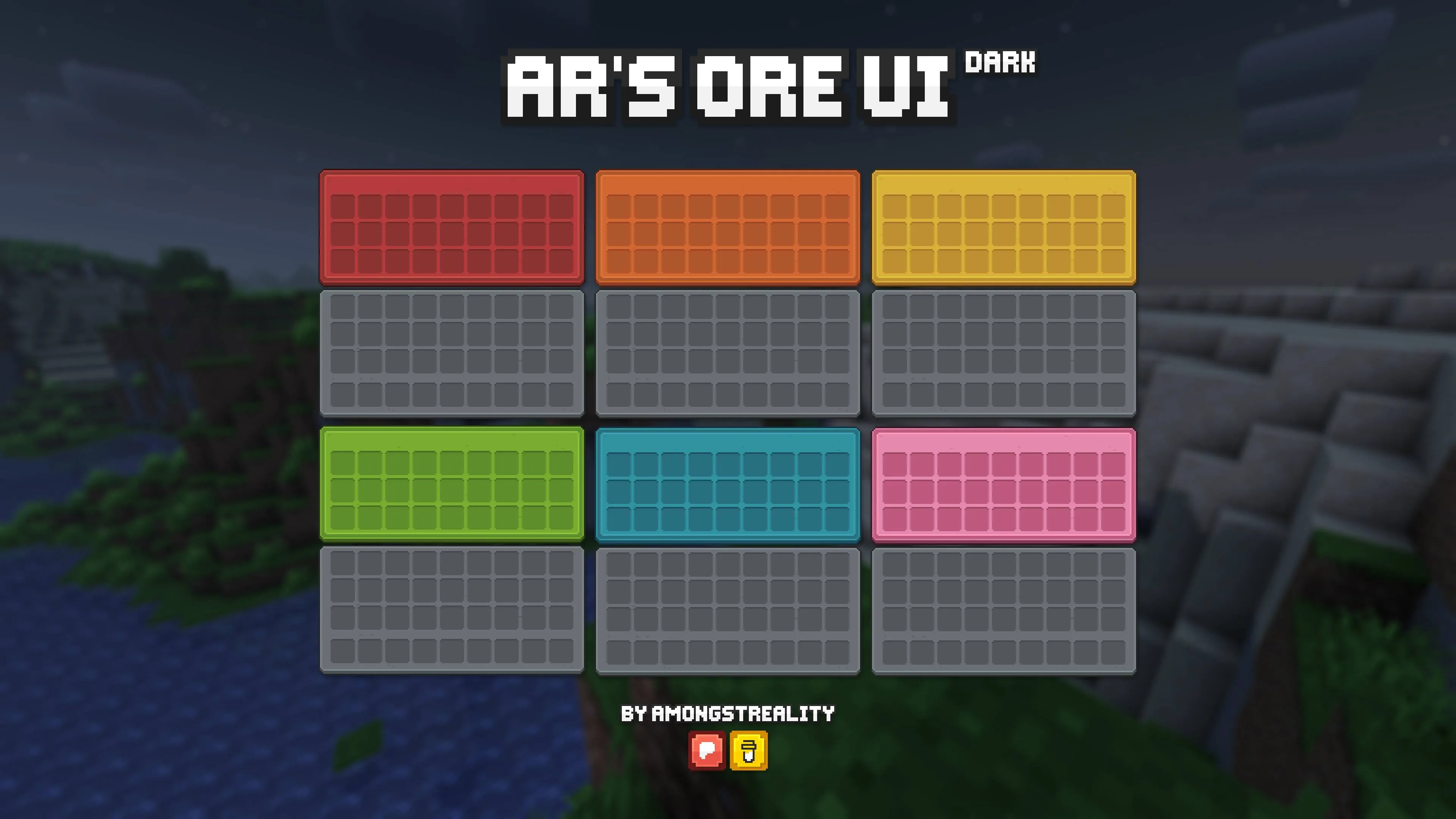 AR's OreUI Dark — скриншот 3 (Текстуры, Minecraft)