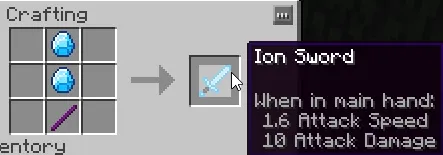 Ion Items, Моды, Minecraft
