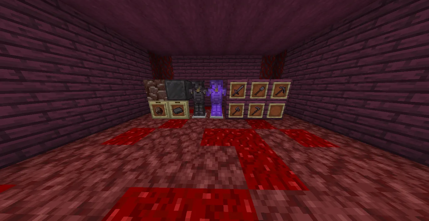 Retro Netherite — скриншот 1 (Текстуры, Minecraft)
