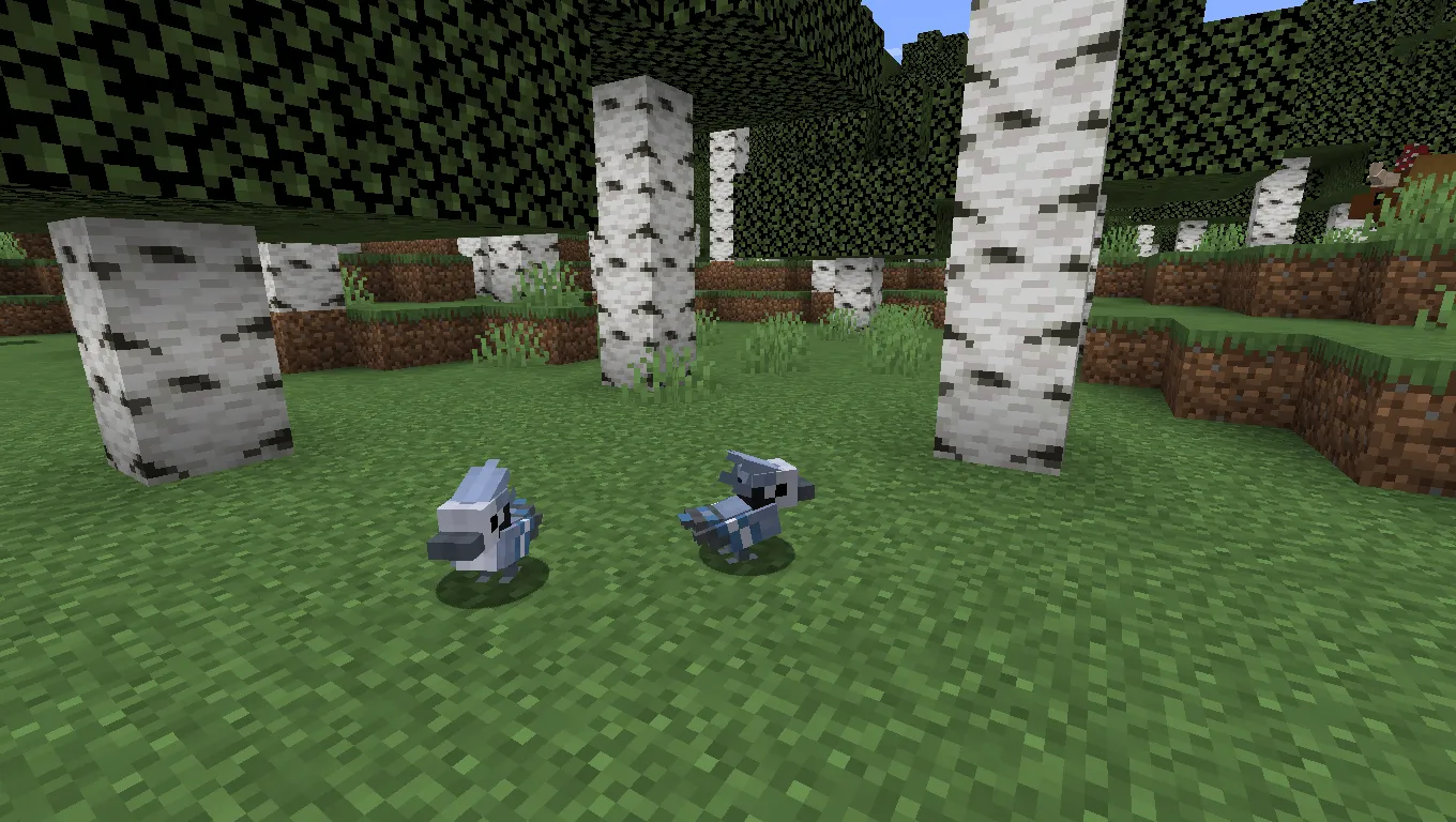 some parrots and birds — скриншот 4 (Текстуры, Minecraft)