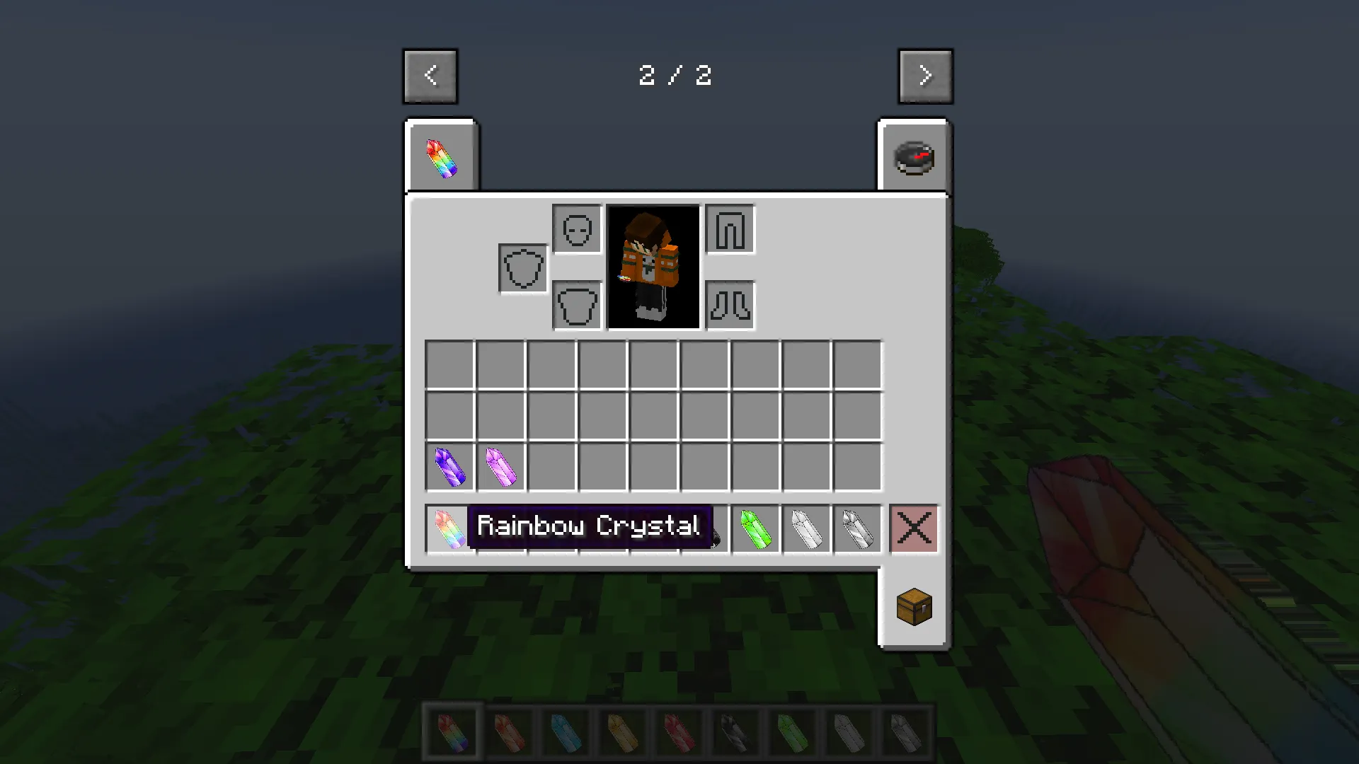 Rainbow Crystals Mamga — скриншот 3 (Моды, Minecraft)