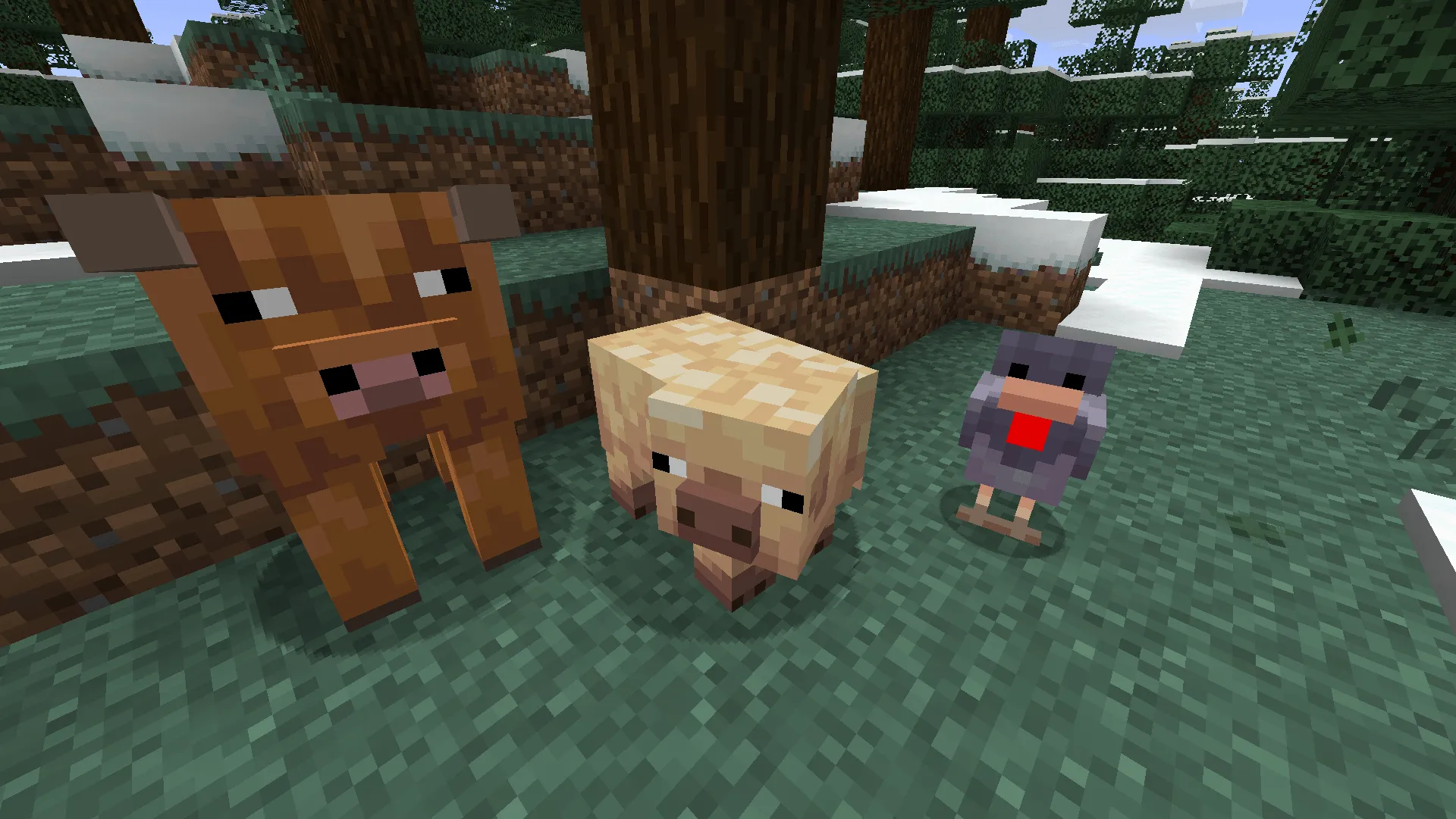 Farm Animals Backport (Modded Support) — скриншот 3 (Текстуры, Minecraft)