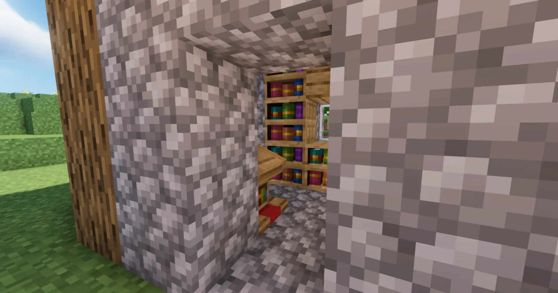 kruemeliges 3D Chiseled Bookshelves — скриншот 3 (Текстуры, Minecraft)